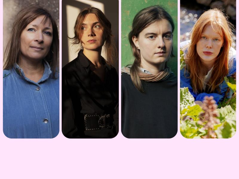 Nanna Holm, Nanna Storr-Hansen, Helene Franch og Feline Kamber