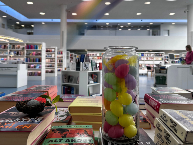Påske på biblioteket
