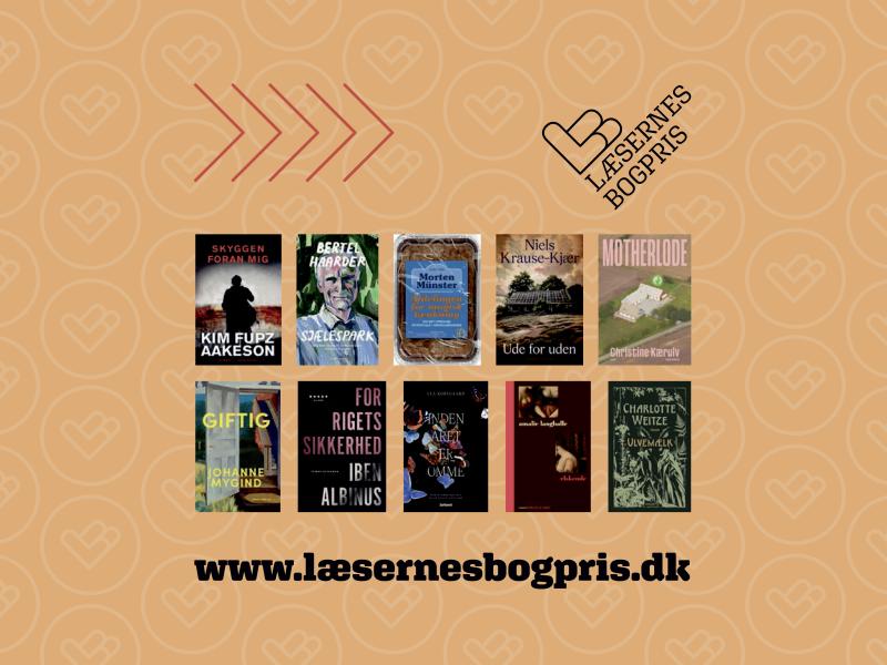 Nominerede til Læsernes Bogpris 2026