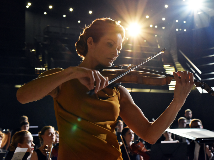 Fra filmen Violinisten